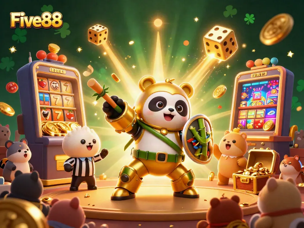 Experience thrilling gameplay at Five88 with dynamic 3D casino elements and vibrant action!
