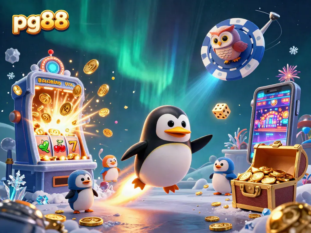 Experience the excitement of pg88 with golden coins, jackpot wins, and vibrant casino gameplay.