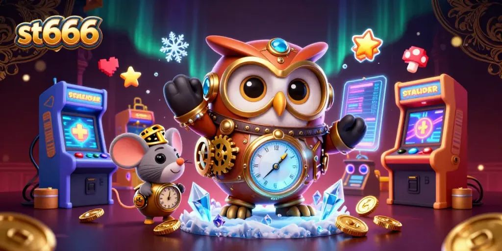 Engage in thrilling gambling experiences at st666 with unique 3D casino elements and vibrant arcade games.