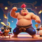 Experience ดูหนังใหม่ in a vibrant casino scene with dynamic gameplay elements and character interactions.
