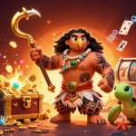 Experience kèo nhà cái excitement with a vibrant 3D scene filled with winning symbols and treasures.