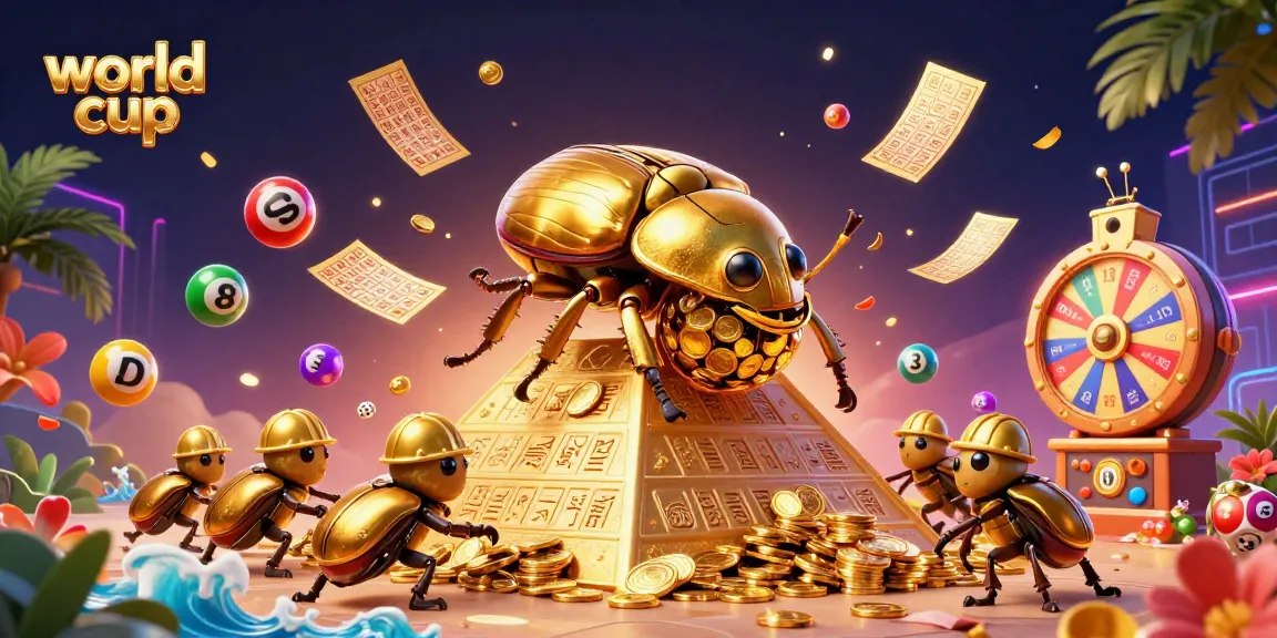Experience the excitement of the world cup with dynamic gambling elements and colorful visuals.
