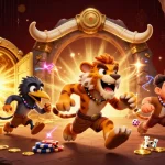 X88 players engaged in an exciting casino game with vibrant treasures and stunning visuals