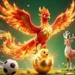 Experience thrilling gaming at 789bet with a vibrant phoenix scene, showcasing dynamic sports betting elements.