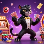 Experience the excitement of the best PayID online pokies Australia with stylish characters and vibrant gaming elements.