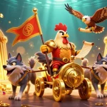 Experience exhilarating wins at nhà cái F168 with dynamic characters and rich treasure elements in vibrant 3D