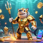 Engage in thrilling bets at MM88 with a dynamic underwater colosseum scene featuring stunning 3D characters and crypto elements.